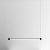 modern fekete led vilagitas fuggesztek elegans minimal stilus etterem nappali iroda etkezo kavezo formavivendi lakberendezes.jpg